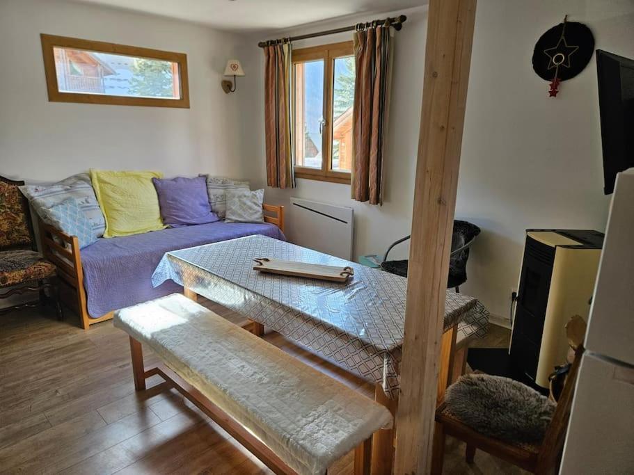Chalet T3 Duplex Neuf Névache Exterior photo